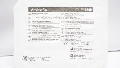 Hollister 9799 AnchorFast Oral Endotracheal Tube Fastener Fits 5.0-10.0mm Tubes